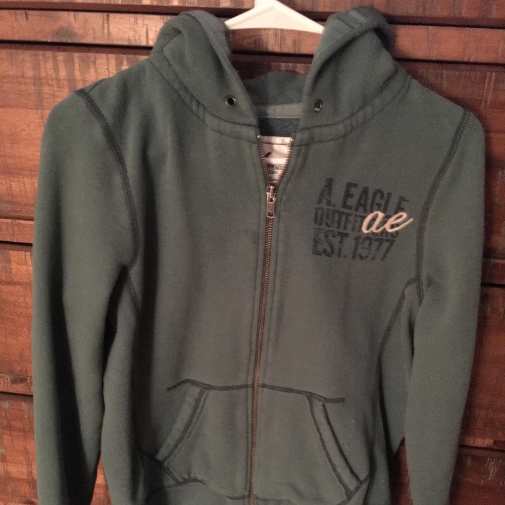 American Eagle Hoodie Lg
